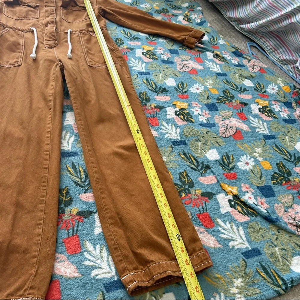 Abercrombie & Fitch utility jumpsuit in rust/brown - Picture 5 of 12